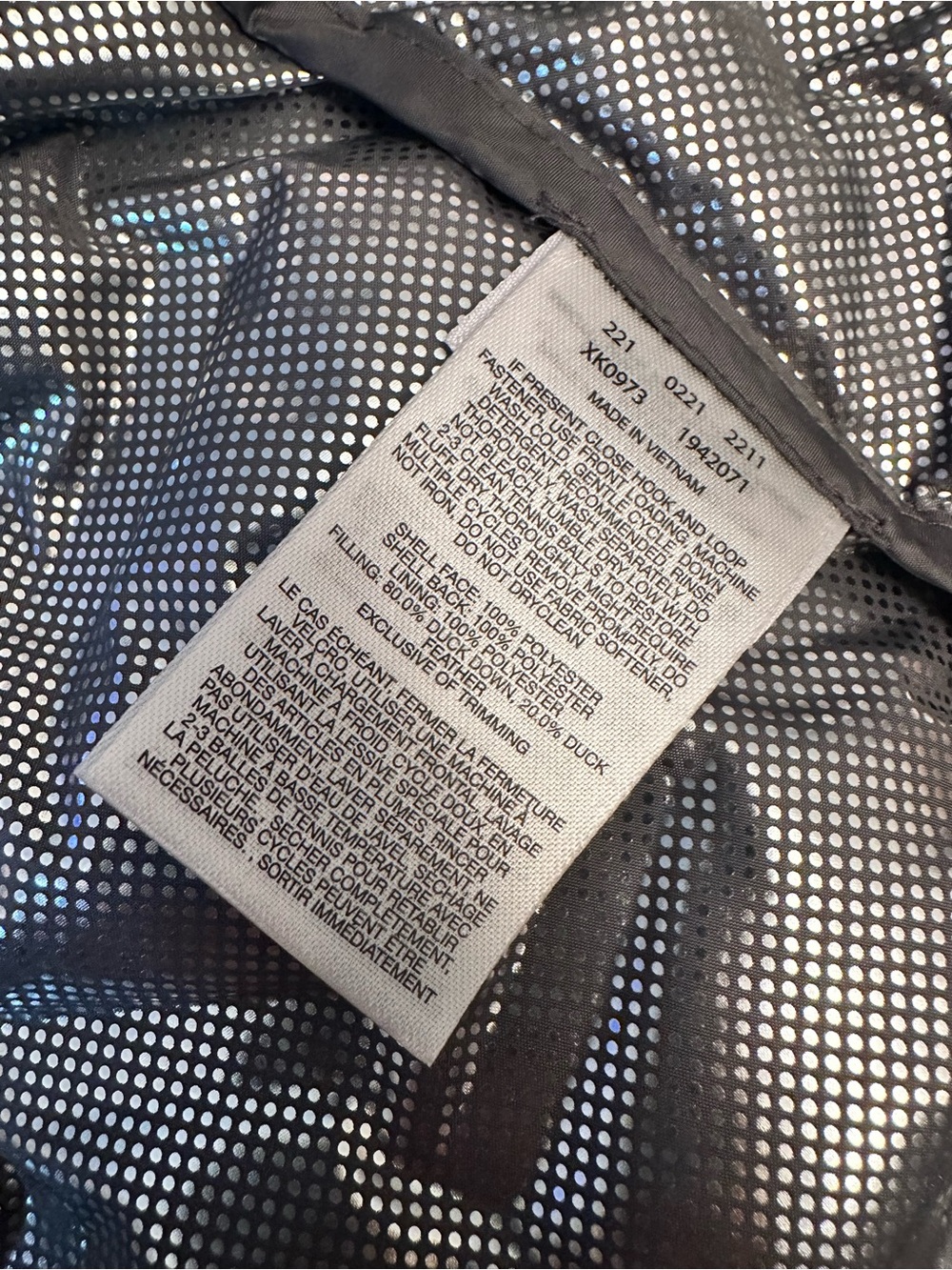 Columbia Women's Grey Down Puffer Jacket Omni-Heat - M - Picture 8 of 10